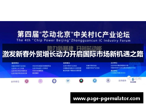 激发新春外贸增长动力开启国际市场新机遇之路