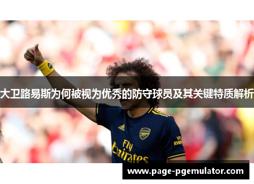 大卫路易斯为何被视为优秀的防守球员及其关键特质解析 大卫路易斯为何被视为优秀的防守球员及其关键特质解析