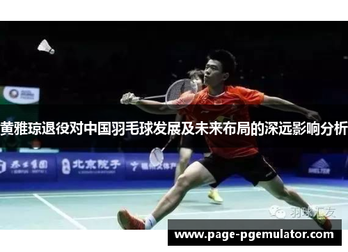 黄雅琼退役对中国羽毛球发展及未来布局的深远影响分析