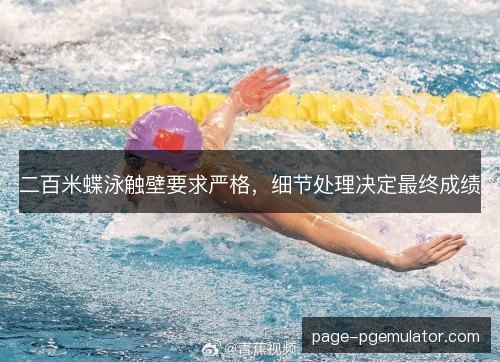 二百米蝶泳触壁要求严格，细节处理决定最终成绩